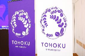 Tohoku University signage and logo